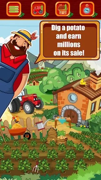 Potato Baron - Tap Tap Idle Tycoon screenshot