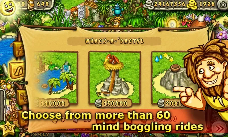 Prehistoric Park screenshot