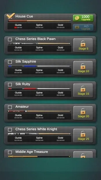 Pro Бильярд 3 мяча 4 мяча 1.1.0 screenshot 3