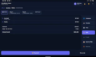 Pxier POS screenshot