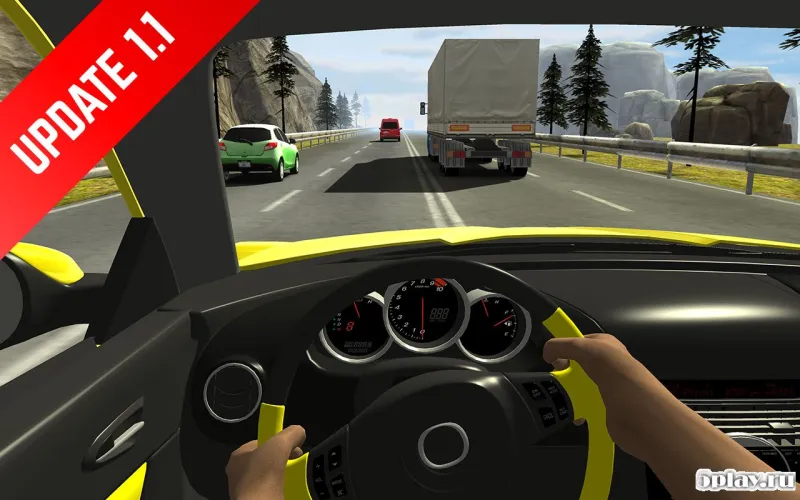 Racing in Car screenshot 2