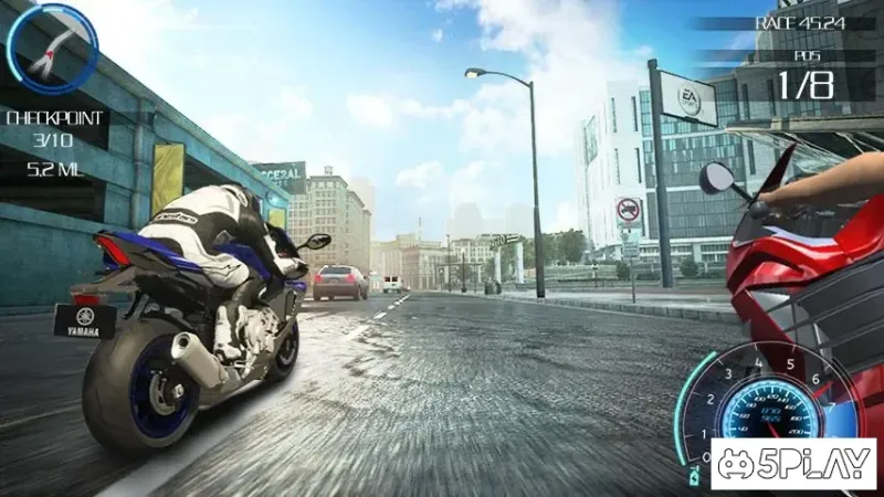 Racing Moto 3D screenshot 3