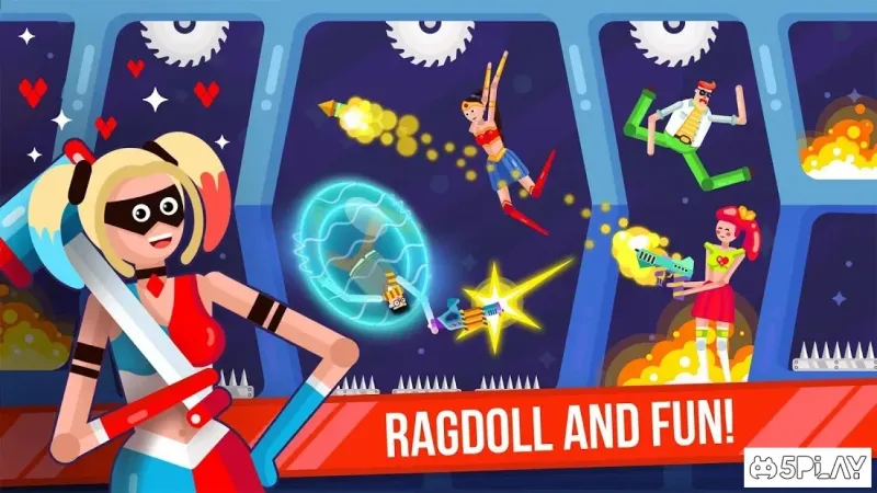 Ragdoll Rage: Heroes Arena screenshot 2