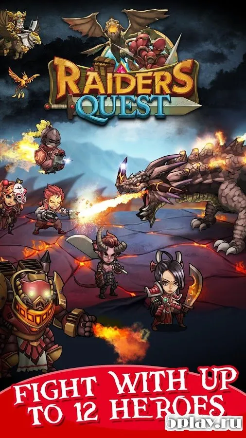 Raiders Quest RPG screenshot 1