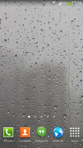 Raindrops Live Wallpaper HD screenshot 2