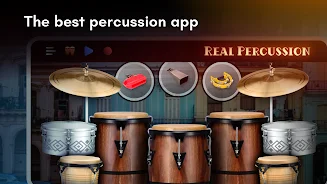 Real Percussion: drum set screenshot