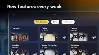 Real Percussion: drum set screenshot