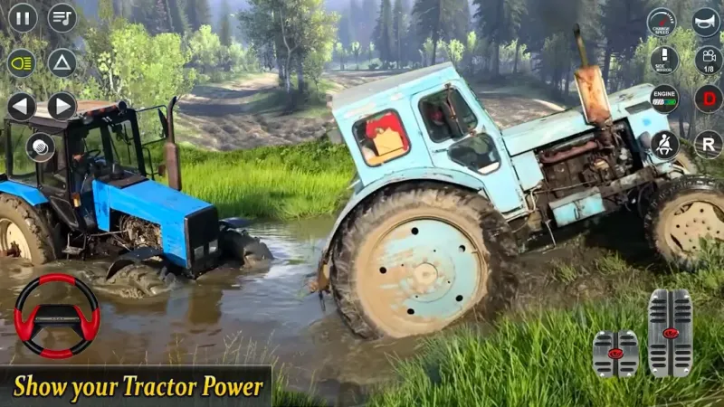 Real Tractor Pulling Simulator: Offroad | City Mod 1.0 screenshot 3