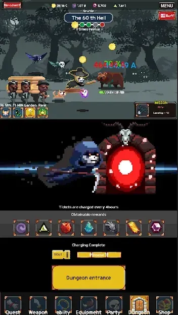 Reaper - soul stealer : idle rpg 1.635 screenshot 2