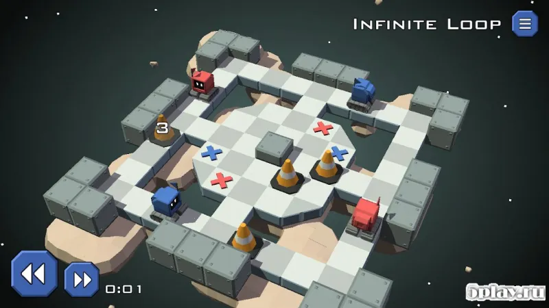 Redirection - 3D Robot Puzzle Game screenshot 3