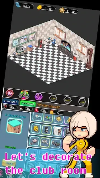 RETRO SCHOOL : Epic idle 1.09 screenshot 4