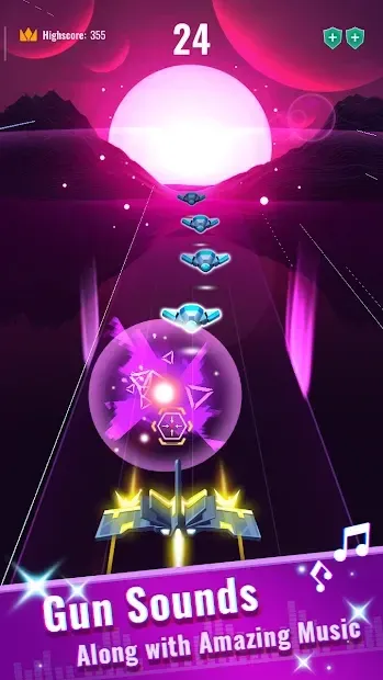 Rhythm Flight: EDM Music Game 0.8.4 screenshot 2