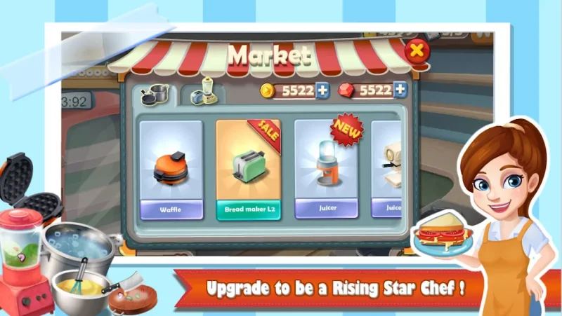 Rising Super Chef: Cooking Game screenshot