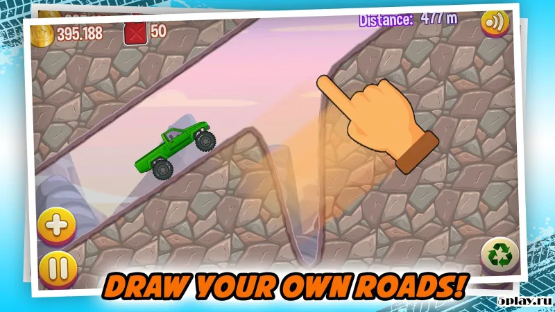 Road Draw: Climb Your Own Hills screenshot 2