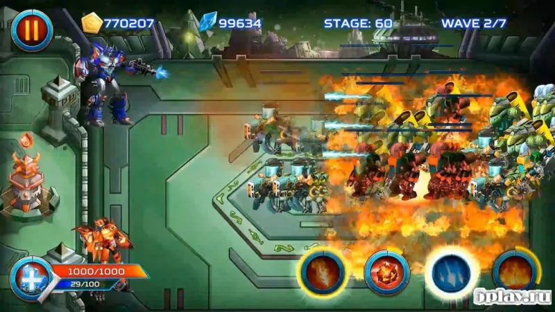 Robot Defense: Tower War screenshot 2