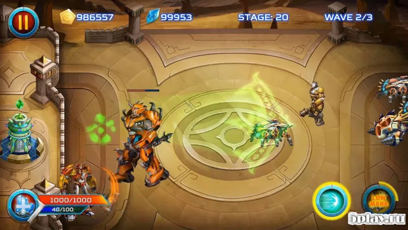 Robot Defense: Tower War screenshot 4