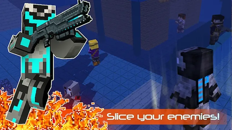 Robot Ninja Battle Royale 1.52 screenshot 1