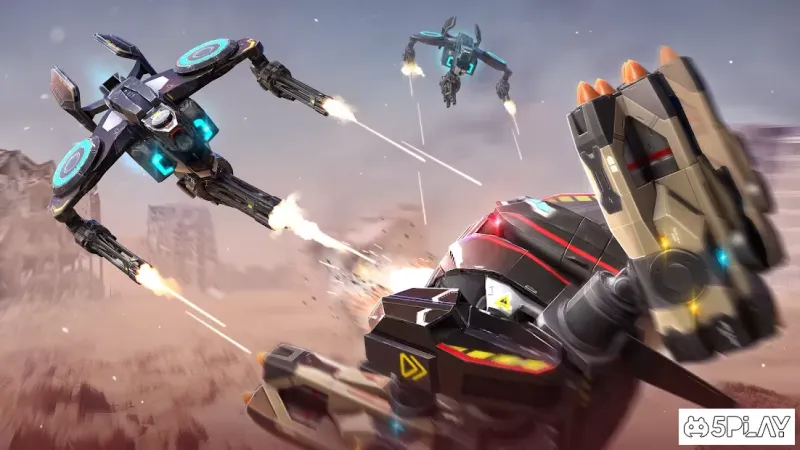 Robot Warfare: Mech battle screenshot 2