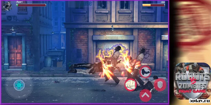 Robots Vs Zombies: Fight screenshot 2