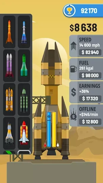 Rocket Sky! screenshot 1