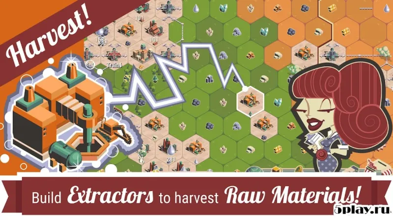 Rocket Valley Tycoon — игра, управление ресурсами 1.0f screenshot 1