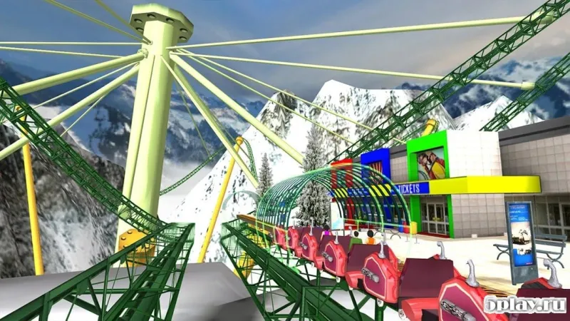ROLLER COASTER SIMULATOR 3D screenshot 2
