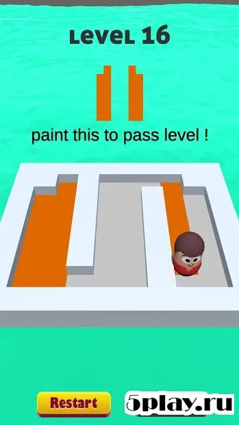 Roller Color Paint Splat screenshot 3