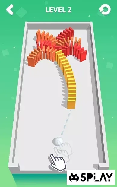 Rolling Domino screenshot 1