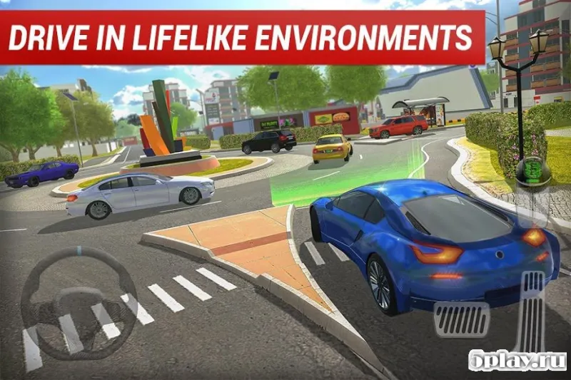 Roundabout 2: A Real City Driving Parking Sim screenshot 2