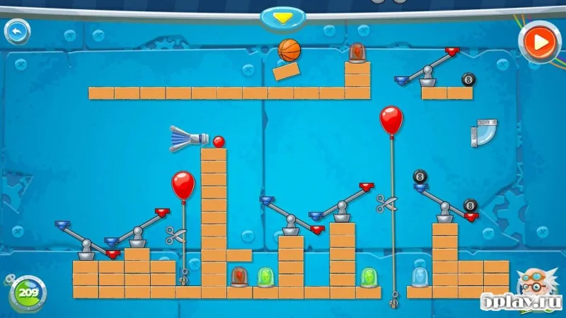 Rube's Lab - Physics Puzzle 1.6.5 screenshot 2