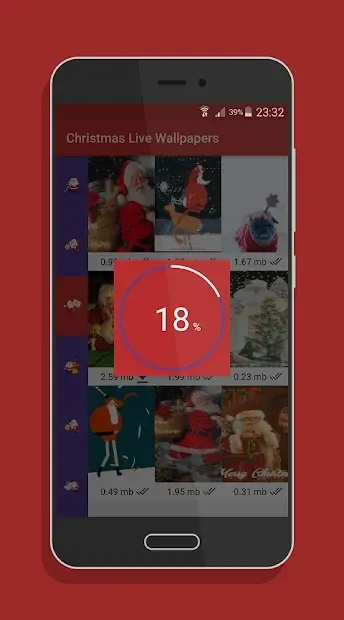 Santa Live Wallpapers - Christmas live wallpapers screenshot 4