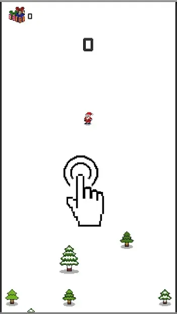 Santa Pixel Christmas games 2.0 screenshot 2