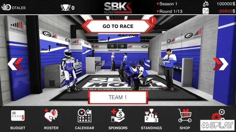 SBK Team Manager screenshot 1