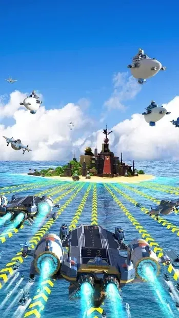 Sea Game: Mega Carrier screenshot 4
