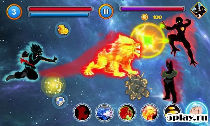 Shadow Goku Saiyan Final Battle screenshot 3
