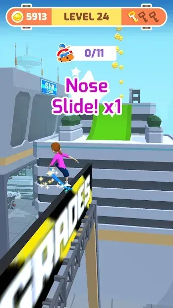 Skater Race 1.9 screenshot 3