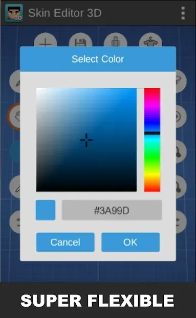 Skin Editor 3D for Minecraft 1.7 screenshot 3