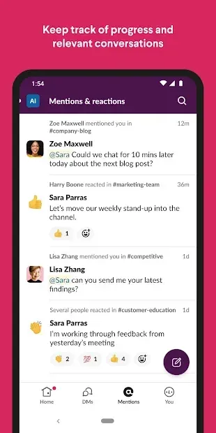 Slack screenshot 2