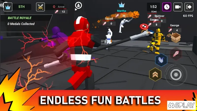 SmashGrounds.io: Ragdoll Epic Gang Of Beast Battle 2.06 screenshot 3