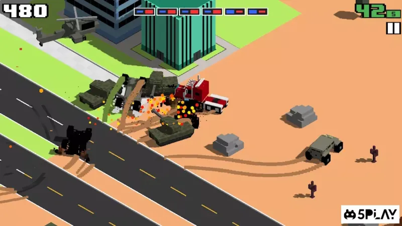 Smashy Road: Wanted screenshot 3