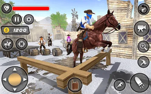 Snow West Mafia Redemption: Cowboy Shooting Game 1.2 screenshot 1