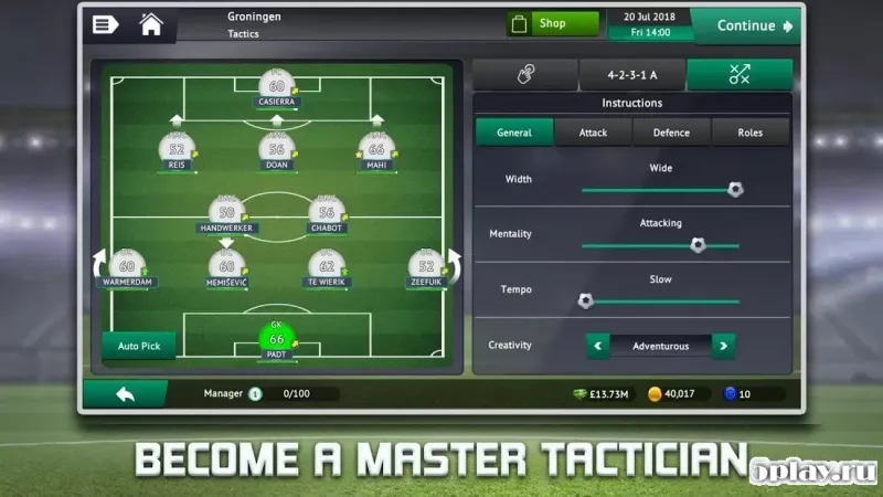 Soccer Manager 2019 screenshot 2