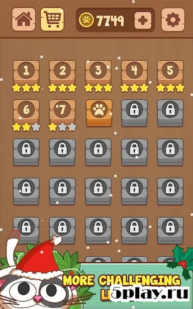 Sokoban Sweet Roll Of Wool - Push Maze Puzzle screenshot 1