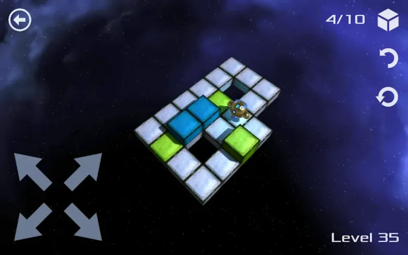 Space Puzzle - Move Boxes & Solve Puzzles 3D v1.0.9 screenshot 3