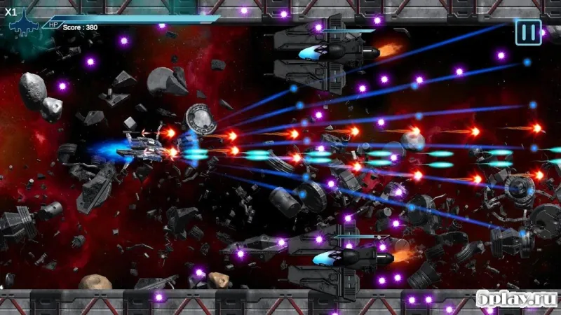 Space Shooter 3D:  Bullet Hell Meja Infinity v8 screenshot 2