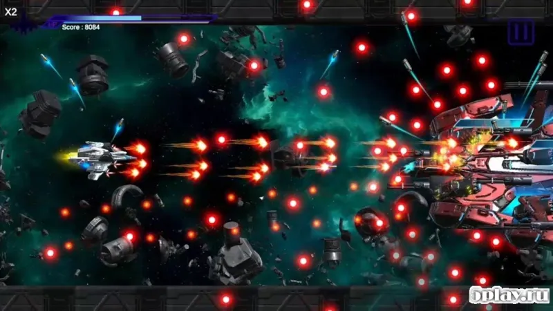 Space Shooter : AsaP Bullet Hell white v6 screenshot 2