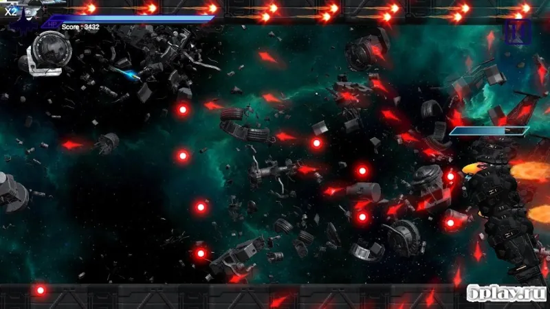 Space Shooter : AsaP Bullet Hell white v6 screenshot 4