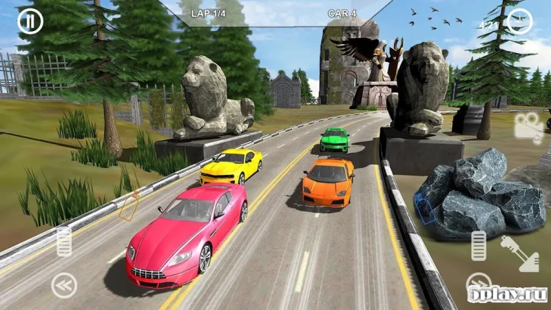 Speed ​​Car Racer: гоночный автомобиль 2018 v1.3 screenshot 4