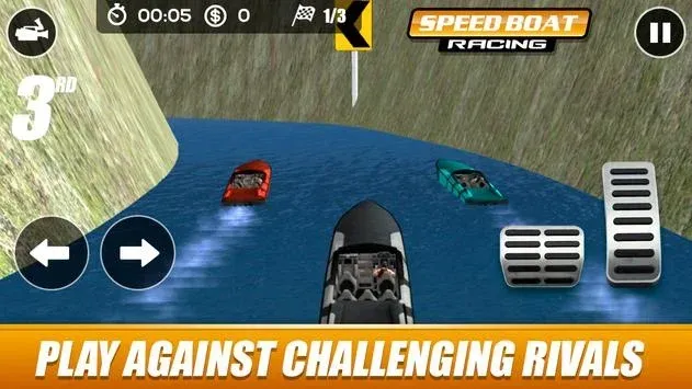 Speed ​​Boat Racing screenshot 4