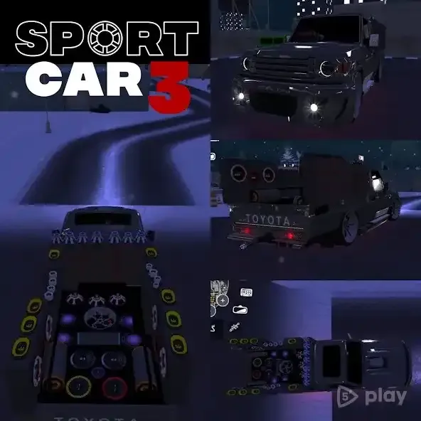 Sport car 3 : Taxi & Police - drive simulator 1.04.086 screenshot 2